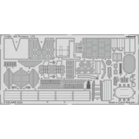   Eduard Accessories SM.79 interior  ITALERI - SM.79 belsőtér-részletező készlet