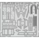 Eduard Accessories B-24H nose & radio compartment 1/72 - B-24H orr- és rádiórekesz