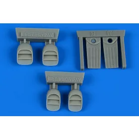   Aires Harrier AV-8A/GR.1/GR.3 exhaust nozzles for AIRFIX - hajtómű-fúvócsövek