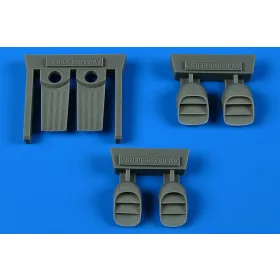   Aires Harrier AV-8A/GR.1/GR.3/FRS.1 exhaust nozzles für ESCI/ITALERI - hajtómű-fúvócsövek