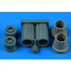   Aires Eurofighter Typhoon exhaust nozzles for Revell - hajtómű-fúvócsövek