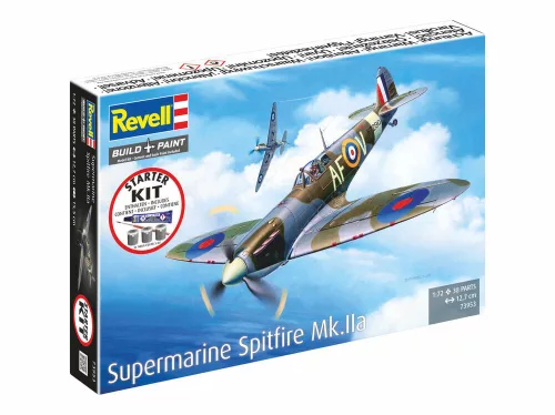 Revell Starter Kit Spitfire Mk.IIa – 1:72 repülőgép makett
