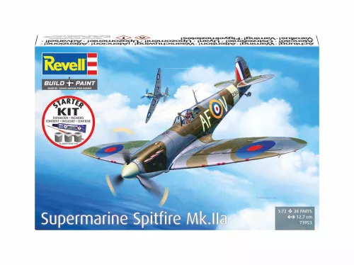 Revell Starter Kit Spitfire Mk.IIa – 1:72 repülőgép makett