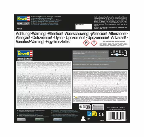 Revell Starter Kit Spitfire Mk.IIa – 1:72 repülőgép makett