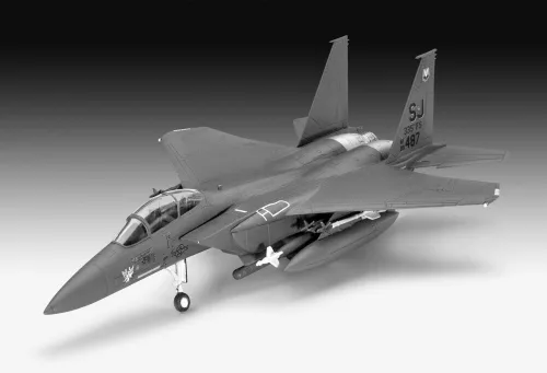 Revell Starter Kit F-15E Strike Eagle with Bombs – 1:144 repülőgép makett