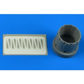   Aires Mitsubishi F-2A/B exhaust nozzle - opened for Fine Molds - hajtómű-fúvócső, nyitott állásban