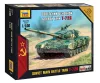 Zvezda T-72 Mini kit Modern makett 1:100 (7400Z)
