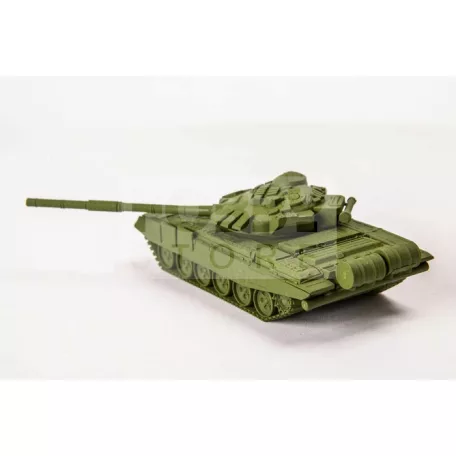 Zvezda T-72 Mini kit Modern makett 1:100 (7400Z)