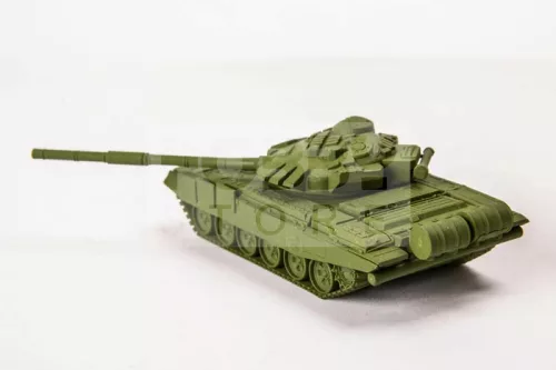 Zvezda T-72 Mini kit Modern makett 1:100 (7400Z)