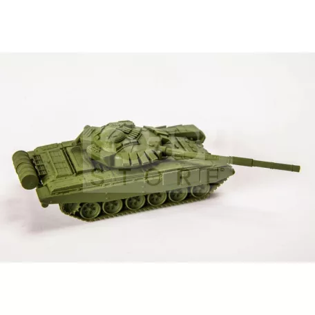 Zvezda T-72 Mini kit Modern makett 1:100 (7400Z)