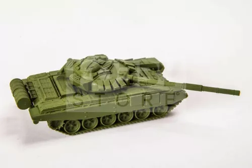 Zvezda T-72 Mini kit Modern makett 1:100 (7400Z)