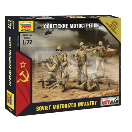 Zvezda Soviet Infantry makett 1:72 (7404Z)