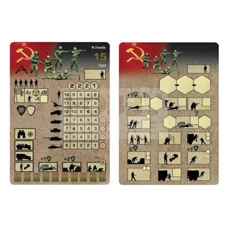 Zvezda Soviet Infantry makett 1:72 (7404Z)