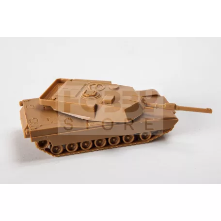 Zvezda Abrams M1 A1 Mini kits Modern makett 1:100 (7405Z)
