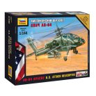 Zvezda Apache Helicopter makett 1:144 (7408Z)
