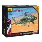 Zvezda Apache Helicopter makett 1:144 (7408Z)