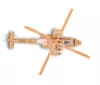 Zvezda Apache Helicopter makett 1:144 (7408Z)