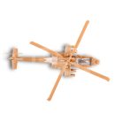 Zvezda Apache Helicopter makett 1:144 (7408Z)