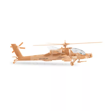 Zvezda Apache Helicopter makett 1:144 (7408Z)