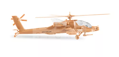 Zvezda Apache Helicopter makett 1:144 (7408Z)