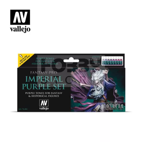 Vallejo Fantasy-Pro Imperial Purple festékszett 74104V