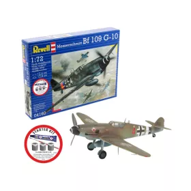   Revell Starter Kit Messerschmitt Bf 109 G-10 – 1:72 repülőgép makett