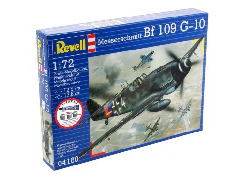 Revell Starter Kit Messerschmitt Bf 109 G-10 – 1:72 repülőgép makett