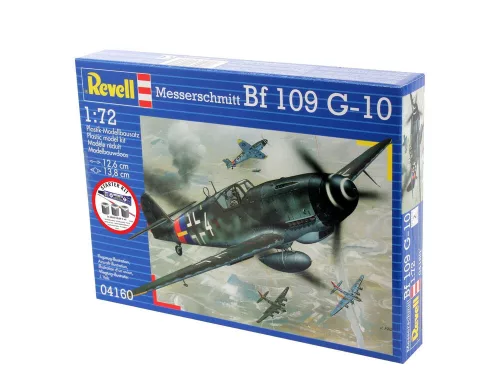 Revell Starter Kit Messerschmitt Bf 109 G-10 – 1:72 repülőgép makett