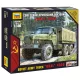 Zvezda Soviet Army Truck 'Ural' 4320 makett 1:100 (7417Z)