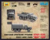 Zvezda Soviet Army Truck 'Ural' 4320 makett 1:100 (7417Z)