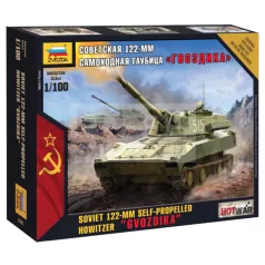Zvezda 122-mm Gvozdika makett 1:100 (7421Z)