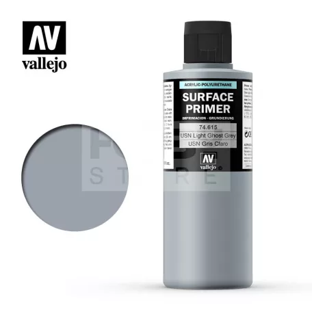 Vallejo Surface Primer USN Light Ghost Grey  alapozófesték 200ml 74615V