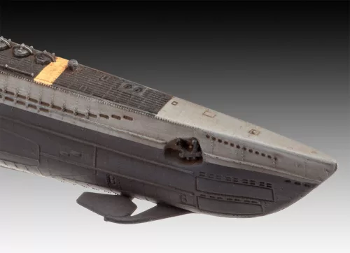 Revell Starter Kit German Submarine Type VII C/41 – 1:350 tengeralattjáró makett