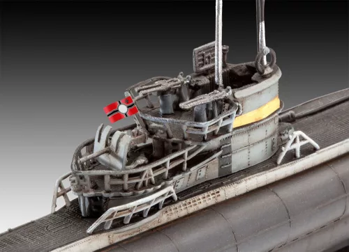 Revell Starter Kit German Submarine Type VII C/41 – 1:350 tengeralattjáró makett