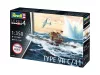 Revell Starter Kit German Submarine Type VII C/41 – 1:350 tengeralattjáró makett