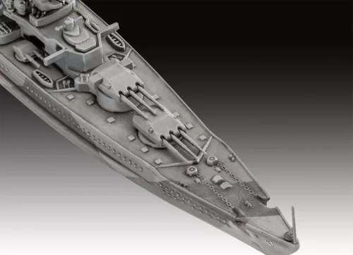 Revell Starter Kit Gneisenau – 1:1200 hadihajó makett