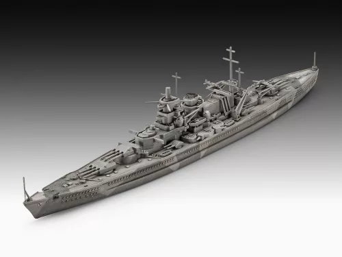 Revell Starter Kit Gneisenau – 1:1200 hadihajó makett