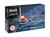 Revell Starter Kit Gneisenau – 1:1200 hadihajó makett