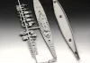 Revell Starter Kit USS New Jersey – 1:1200 hadihajó makett