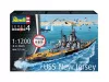 Revell Starter Kit USS New Jersey – 1:1200 hadihajó makett