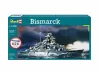 Revell Starter Kit Bismarck – 1:1200 hadihajó makett