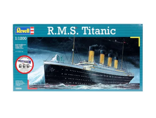 Revell Starter Kit R.M.S. Titanic – 1:1200 hajó makett