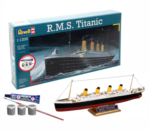 Revell Starter Kit R.M.S. Titanic – 1:1200 hajó makett