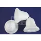 Polisztirol harang 9 cm (1 db) 762-1