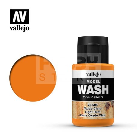 Vallejo Model Wash Light Rust - akril bemosó folyadék 35 ml 76505V