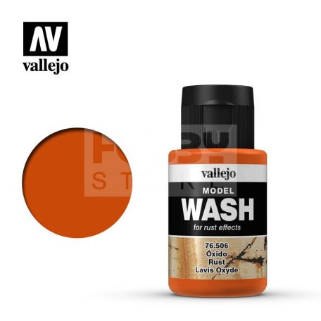 Vallejo Model Wash Rust - akril bemosó folyadék 35 ml 76506V