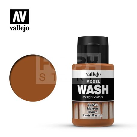Vallejo Model Wash Brown - akril bemosó folyadék 35 ml 76513V