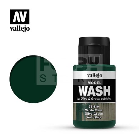 Vallejo Model Wash Olive Green - akril bemosó folyadék 35 ml 76519V