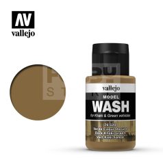  Vallejo Model Wash Dark Khaki Green - akril bemosó folyadék 35 ml 76520V