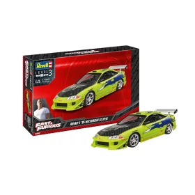   Revell Fast & Furious Brian's 1995 Mitsubishi Eclipse – 1:25 autó makett